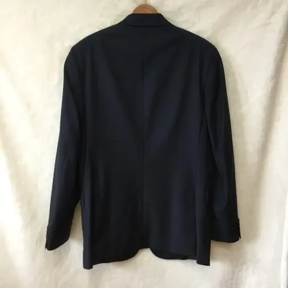 Nautica Men's Blue Wool-Blend Blazer Coat - Picture 5 of 8
